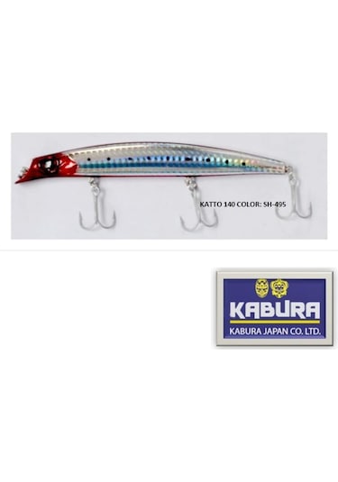 Kabura Katto 140Mm 18.5G Floating Dalar: 0.8-1.0M Sahte Balık