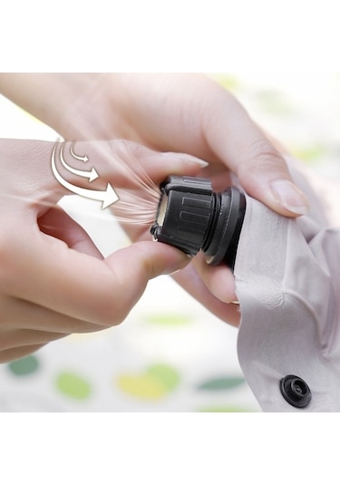 Wondernest Yatağı Yastıklı Şişme Kamp Yatağı Qd-8718 Otomatik Mavi Mat Levoryeou Kişilik Hava Yatağı Açık Gök Ekleme 66x192cm 3cm Altın