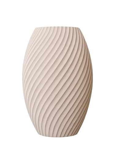 Spiral Modern 3d Vazo Krem