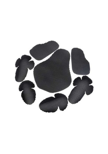 Novahub Yeşil Vücut Tam Set Pedleri Omuz Motosiklet Koruyucu Koruma Göğüs Geri Dirsek Sg Yeşil