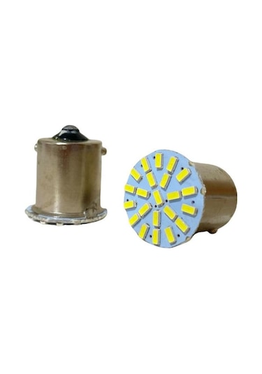 18 Led Çiçek 93 Tek Duy Beyaz