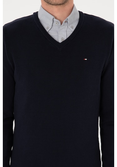 U.s. Polo Assn. Erkek Lacivert Kazak /triko 50313668-vr033 Lacivert