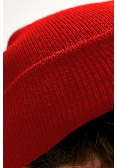 Bad Bear Welcome Crimson Red Kırmızı Bere - Kırmızı