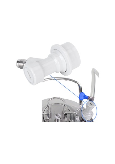 Ranyeek Ev İçin Ev Yapımı Bira Fincan Dağıtıcı, Plastik Ve Paslanmaz Çelik Malzeme, Güvenli Bağlantı Ve Leakage-engelleme Özelliği İle Bar Bira Fincanları İçin Uygun Diğer