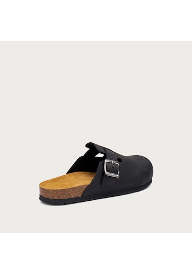 Nero Black Terlik Erkek 19r9 Frau Crazy-s Open Shoe/mule Siyah