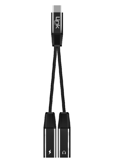 Linktech A203 Type-c To Type-c + Type-c 65w 2in1 Dönüştürücü Adaptör -