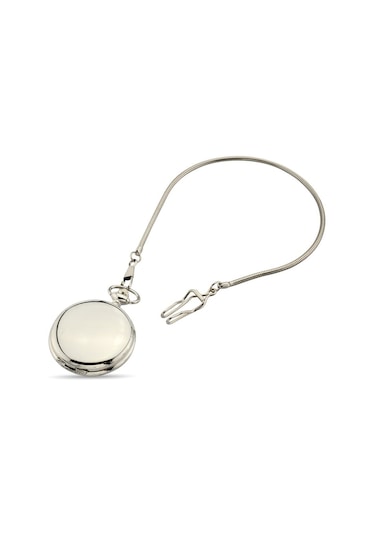 Çılgıntrend  İsim Yazılabilir 47 MM Retro Köstekli Cep Saati