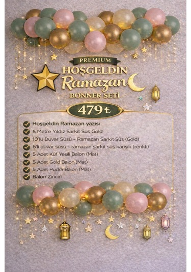 Hosgeldin Ramazan Ev Süsleme Seti