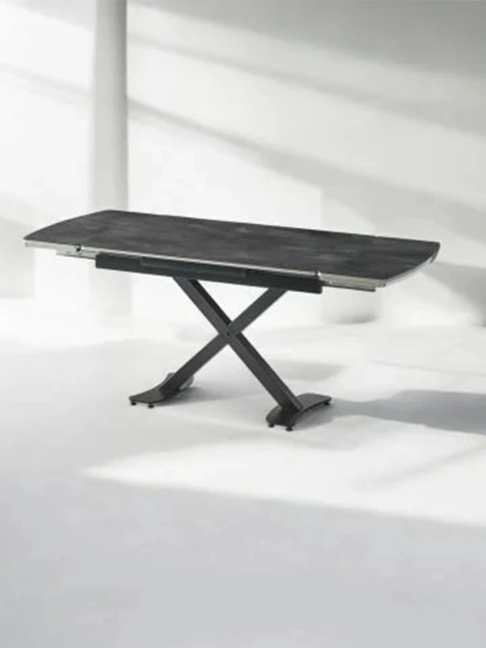 Dengema Diamond Açılır Kapanır Masa Siyah Mermer, Siyah Ayak, 80 120/180 Cm, 4 6 Kişilik Sandalyesiz Siyah Mermer - Siyah Ayak Dengema Diamond Açılır Kapanır Masa Siyah Mermer, Siyah Ayak, 80 120/180 Cm, 4 6 Kişilik Sandalyesiz Siyah Mermer - Siyah Ayak