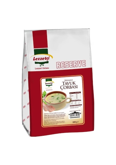 Lezzetçi Kremalı Tavuk Çorbası 3 KG