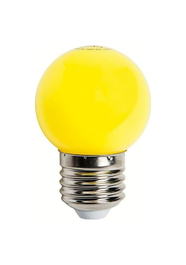 Sarı Işık Enerji Tasarruflu Renkli Led Gece Lambası Ampulu