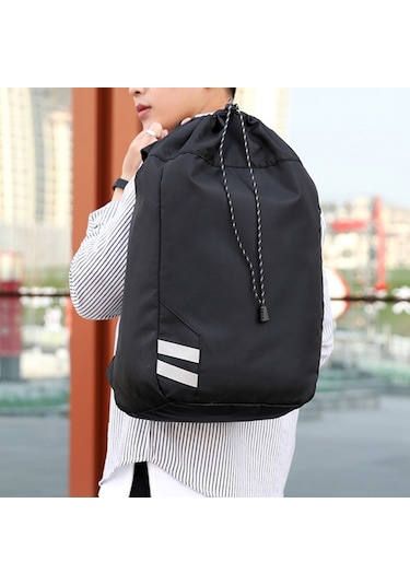 Moda İpli Işın Cep Spor Seyahat Sırt Çantası Erkekler ve Kadınlar Eğitim Sırt Çantası Çok Renkli