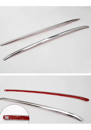 Audi Q2 2018 2022 Tavan Çıtası Oem Krom Silver