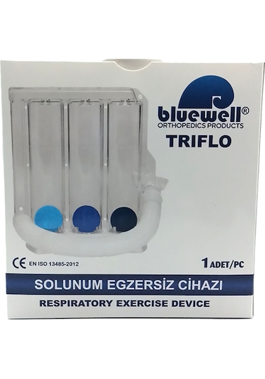 Bluewell Solunum Egzersiz Cihazı Triflo 3 Top