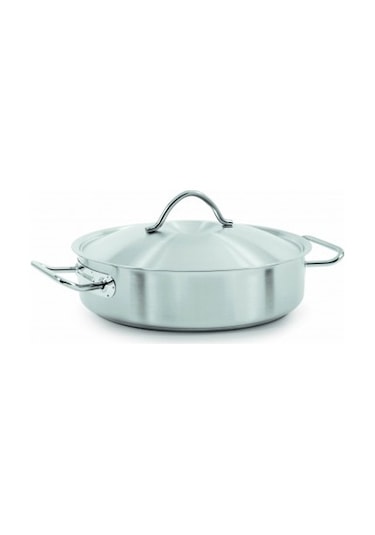 Yürük 40X11 Çelik Sığ Tencere . 14 L.