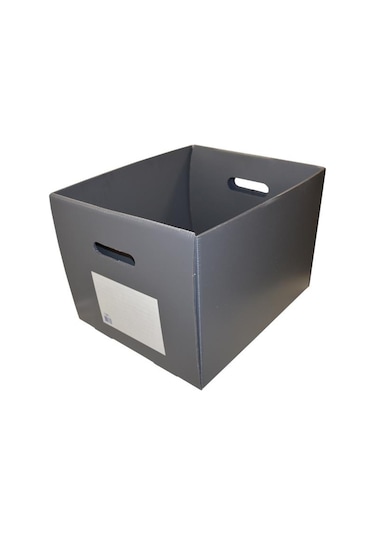 Temel Arşiv Kolisi 5'li Klasör Kapasiteli Gri 5 Adet