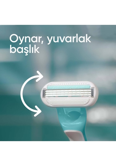 Sensitive Kadın Tıraş Makinesi 3'lü