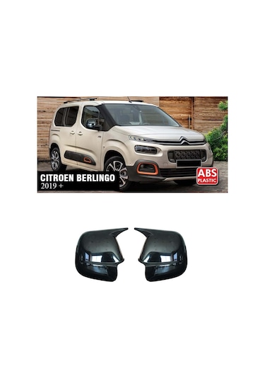 Citroen Berlingo Batman Yarasa Ayna Kapağı Piona Black Abs 2019+