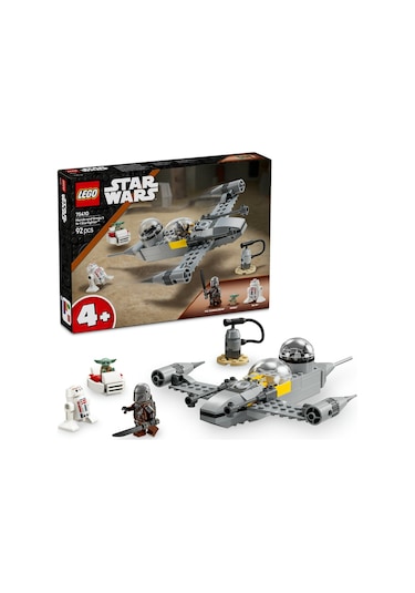 LEGO® Star Wars: The Mandalorian™ Mando ve Grogu’nun N-1 Starfighter™’ı 75410 - 4 Yaş ve Üzeri Yaratıcı Oyuncak Yapım Seti (92 Parça)