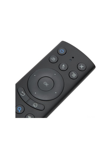 Konesam G20bts Bluetooth 5.0 Kumanda Fare, 6-eksenli Jiroskop, Android Tv Kutusu Ve Akıllı Tv İçin, 18 Tuş, 10m Mesafe, Plug And Play Pil Yok