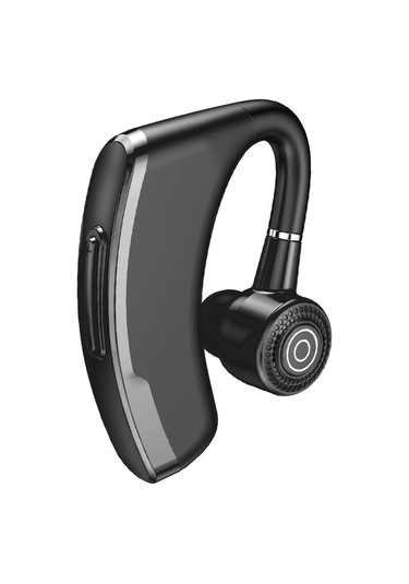V10p Kablosuz Bluetooth V5.0 Spor Kulaklık Şarj Kutusu Desteği Olmadan Ses Alımı Siyah