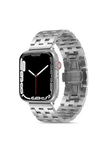 Watch 44mm Uyumlu Krd-20 Metal Cppl Kordon-siyah