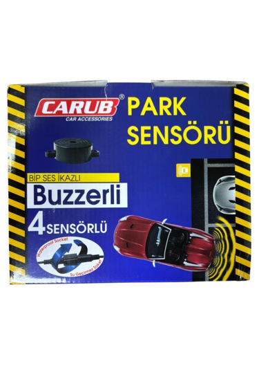 Park Sensörü Ses İkazlı Buzer'li 18.5mm Beyaz Br 001 59 05