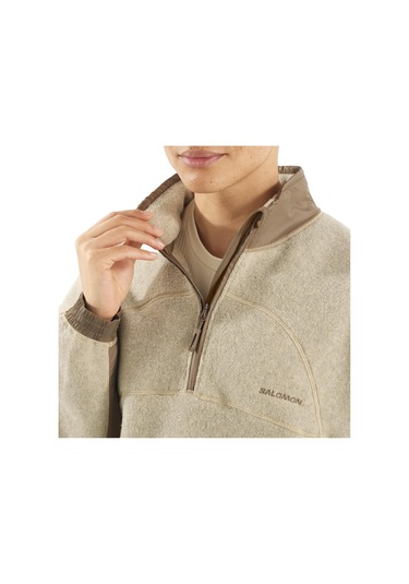 Salomon Chroma Fleece Crop W Taş