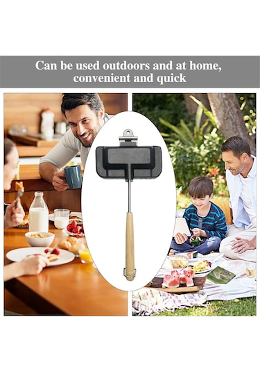 Kahvaltılık Sandviç Makinesi, Sandviç Makinesi, Sosisli Sandviç Kızartma Makinesi Gümüş