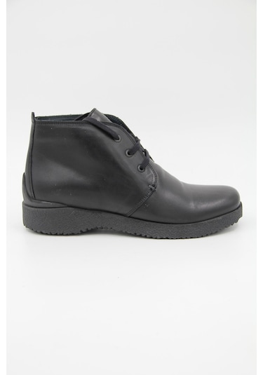 Cabani 0411607 Erkek Klasik Bot - Siyah-siyah Siyah