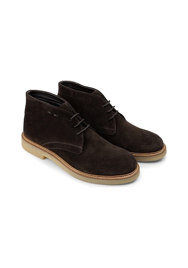 Deery Hakiki Süet Kahverengi Erkek Bot Kahverengi (539875510)