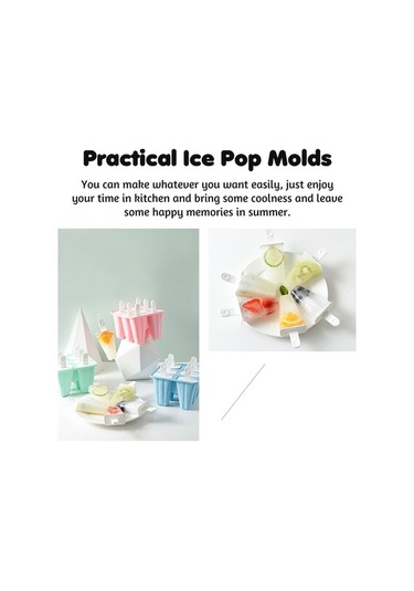 Novahub Renkli Silikon Buzluk 4-12 Parça - Mavi/yeşil/pembe Seçenekli Takım Çok Renkli