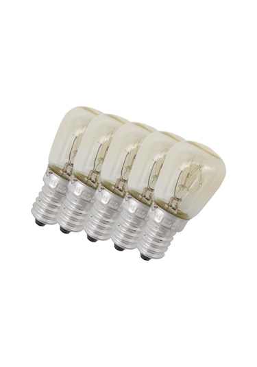 Halojen 15 Watt Buzdolabı Ampulü 5 Adet