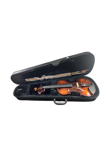 Longa 4/4 Tam Boy Parlak Kaliteli Öğrenci Kemanı Kod4817