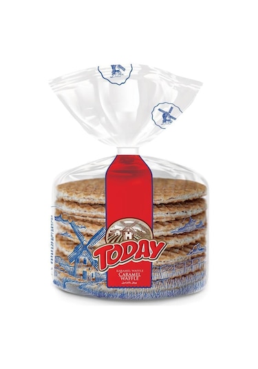 Today Caramel Waffle Torbacık Poşet 252 Gr. (1Adet)