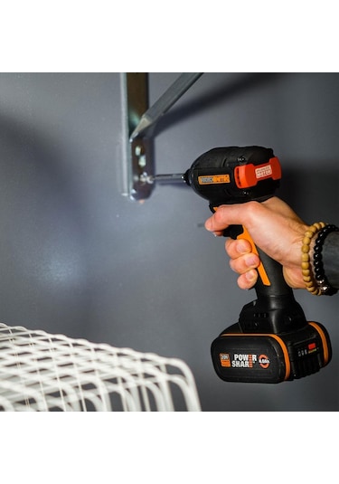 Worx WX265.9 20 V 200 NM Şarjlı Darbeli Solo Tornavida