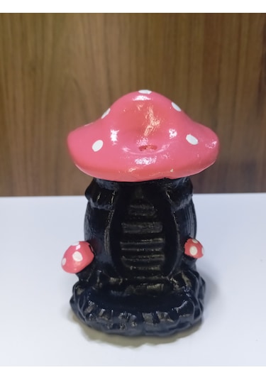 Mini Mantar Geri Akış Şelale Tütsülük Buhurdanlık