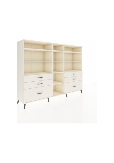 Hyperion Dolap 10 Raflı 6 Çekmeceli 220x44x163 Aytaşı-aytaşı Aytaşı-aytaşı