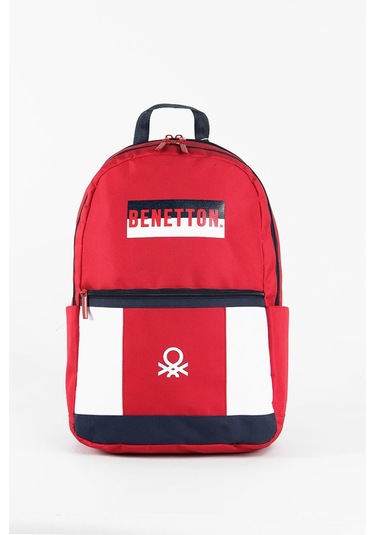 United Colors Of Benetton Bnt04287 Unisex Sırt Çantası Kırmızı