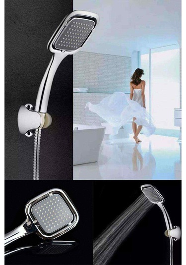 Mayaglory Kare Sürgülü Duş Takımı Seti Duş Hortumu Ve Duş Başlığı Diğer