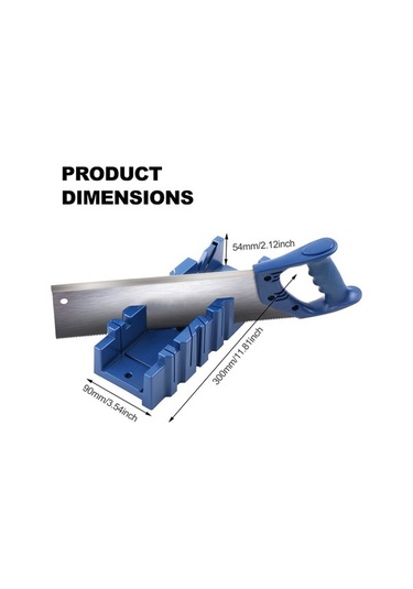 Carrier- Practical Tools, "45 22.5 90 Açılı Ahşap Kesme Kutusu -