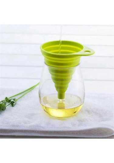 Pembe Wıkhostar Dolum Şişeleri İçin Katlanabilir Huniler Mutfak Silikon Huni Gıda Sınıfı Tpr Katlanabilir Huni Mutfak Aletleri Yağ Doldurucu Pembe