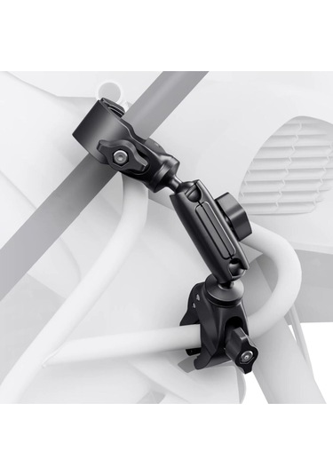 Motosiklet Selfie Çubuğu Destek Kelepçesi Siyah