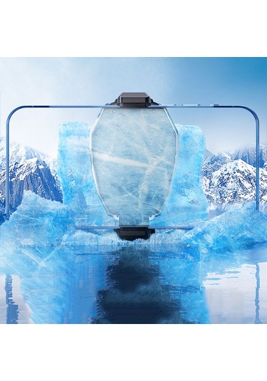 Zore N15 Gümüş Kaplama 2 Kademeli Tec Soğutma Sistemli Telefon Soğutucu Fan Caselab