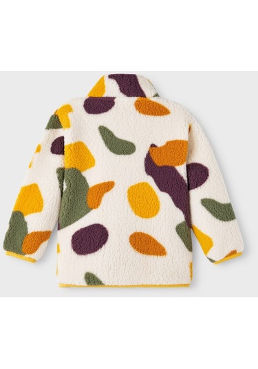 Name It Dik Yaka Çok Renkli Kız Çocuk Polar 13221505 001