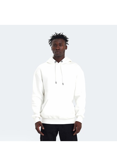 The Crow NEVER Erkek  Ekru Sweatshirt