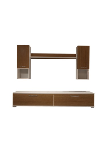 Decoraktiv Eko 5da Mdf Std Tv Ünitesi Tv Sehpası Beyaz - Ceviz