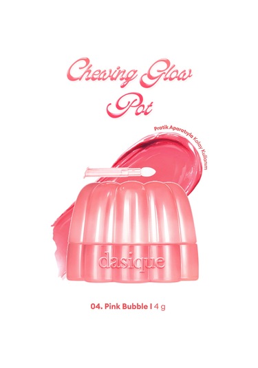 Dasıque Chewing Glow Pot 04 Pink Bubble