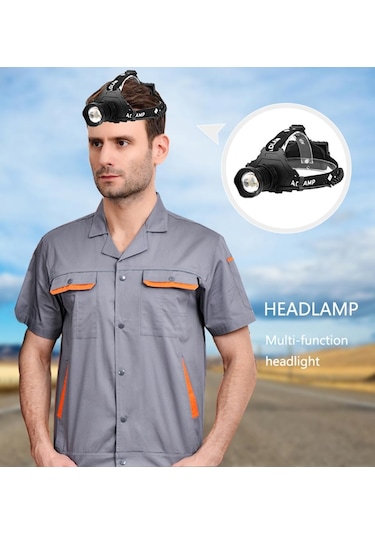 Süper Xhp160 En Güçlü Led Far Yüksek Güç Led Far 18650 Şarj Edilebilir Kafa El Feneri Usb Balıkçılık Kafa Lambası Package G Çok Renkli