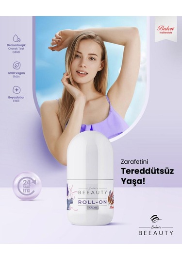 Balen S Beeauty Kadın Beyazlatıcı Deodorant Roll On 50 Ml